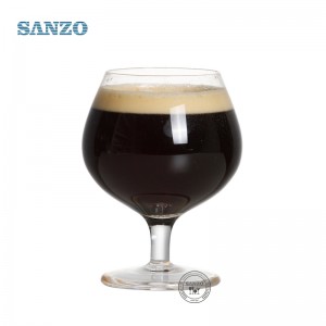 سانزو بار البيرة الزجاج حسب الطلب نظارات البيرة Mouthblow شخصية البيرة الزجاج